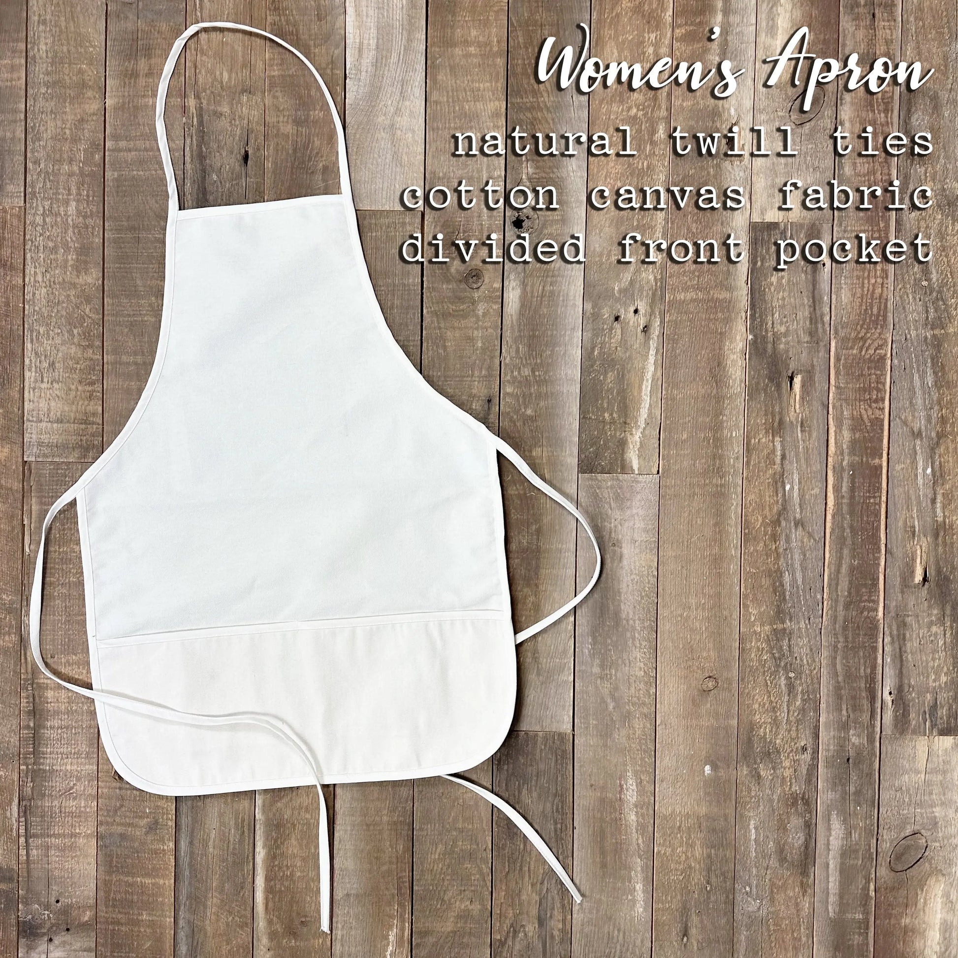 America Star - Women's Apron White Helen