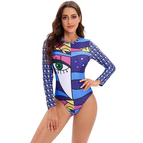 Ariel Bae one piece swimsuit -  Ideal for swimmers - Nestled Hill