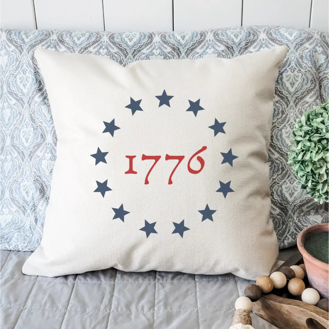 Colonial Star 1776 Pillow Cover - Nestled Hill