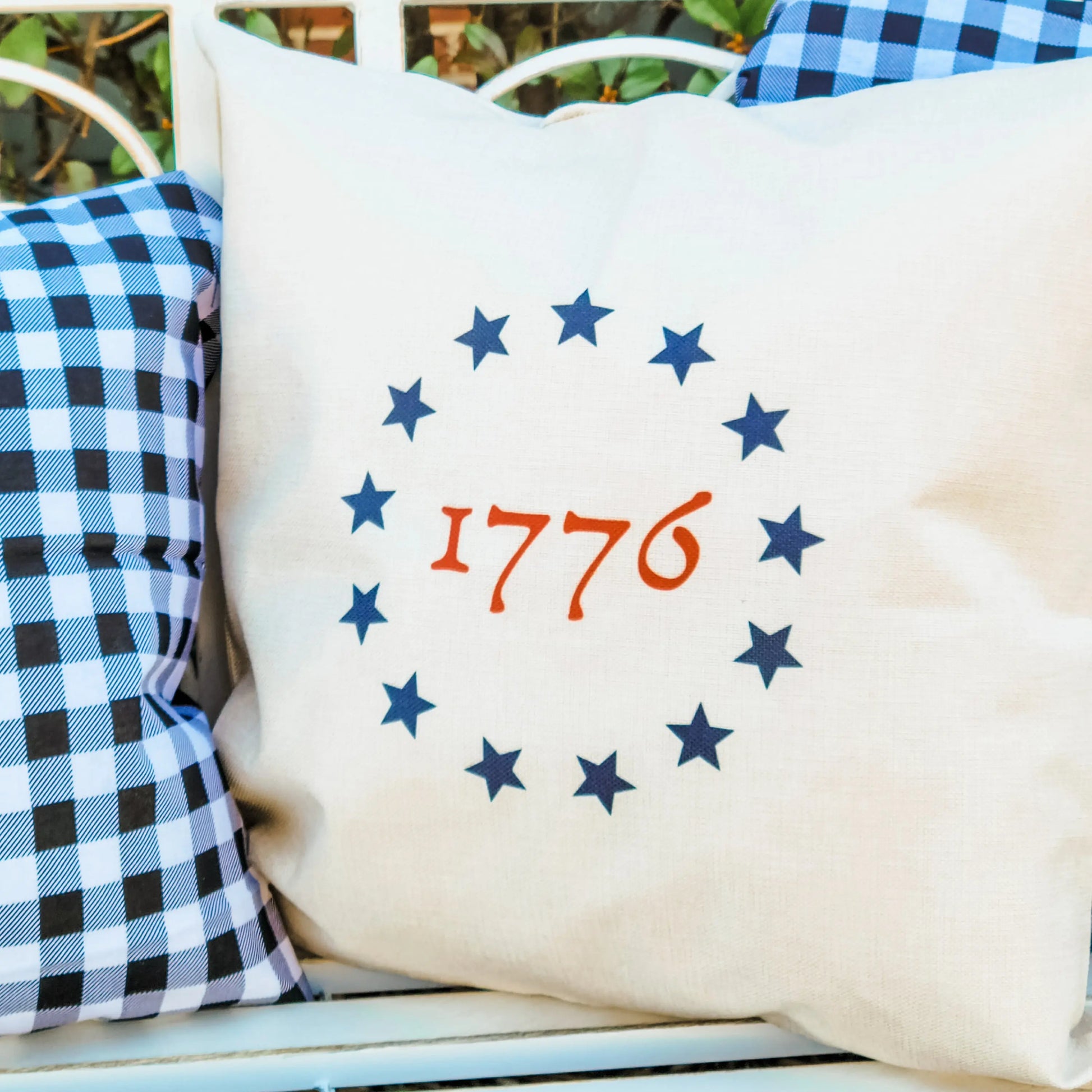 Colonial Star 1776 Pillow Cover - Nestled Hill