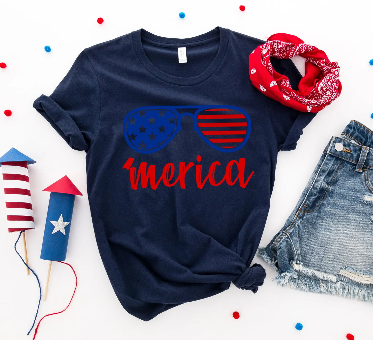 Merica T-shirt - Nestled Hill