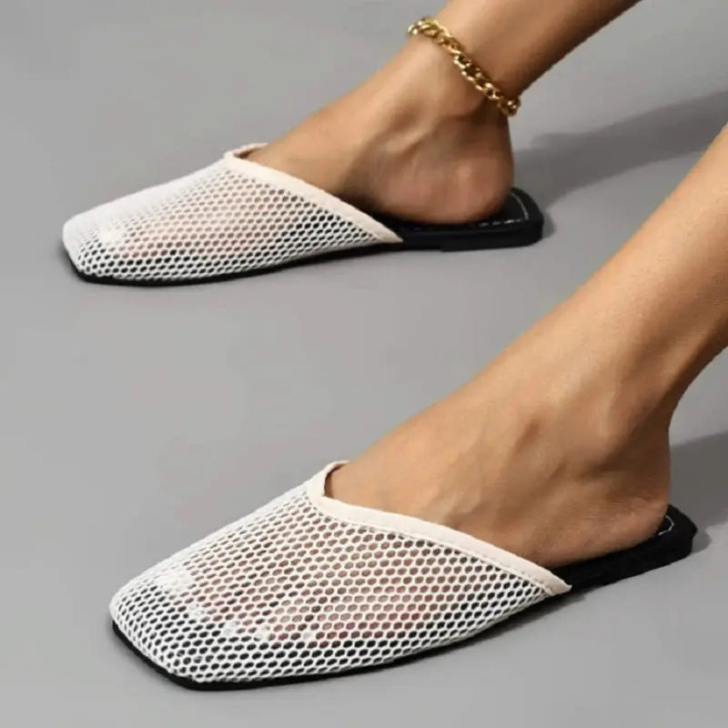 Mesh Mules Slippers - Sexikinis Swim - Nestled Hill