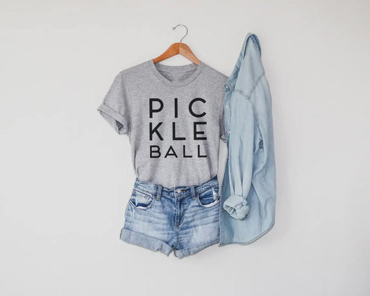 PICKLEBALL TEE Sky Blue Chloe