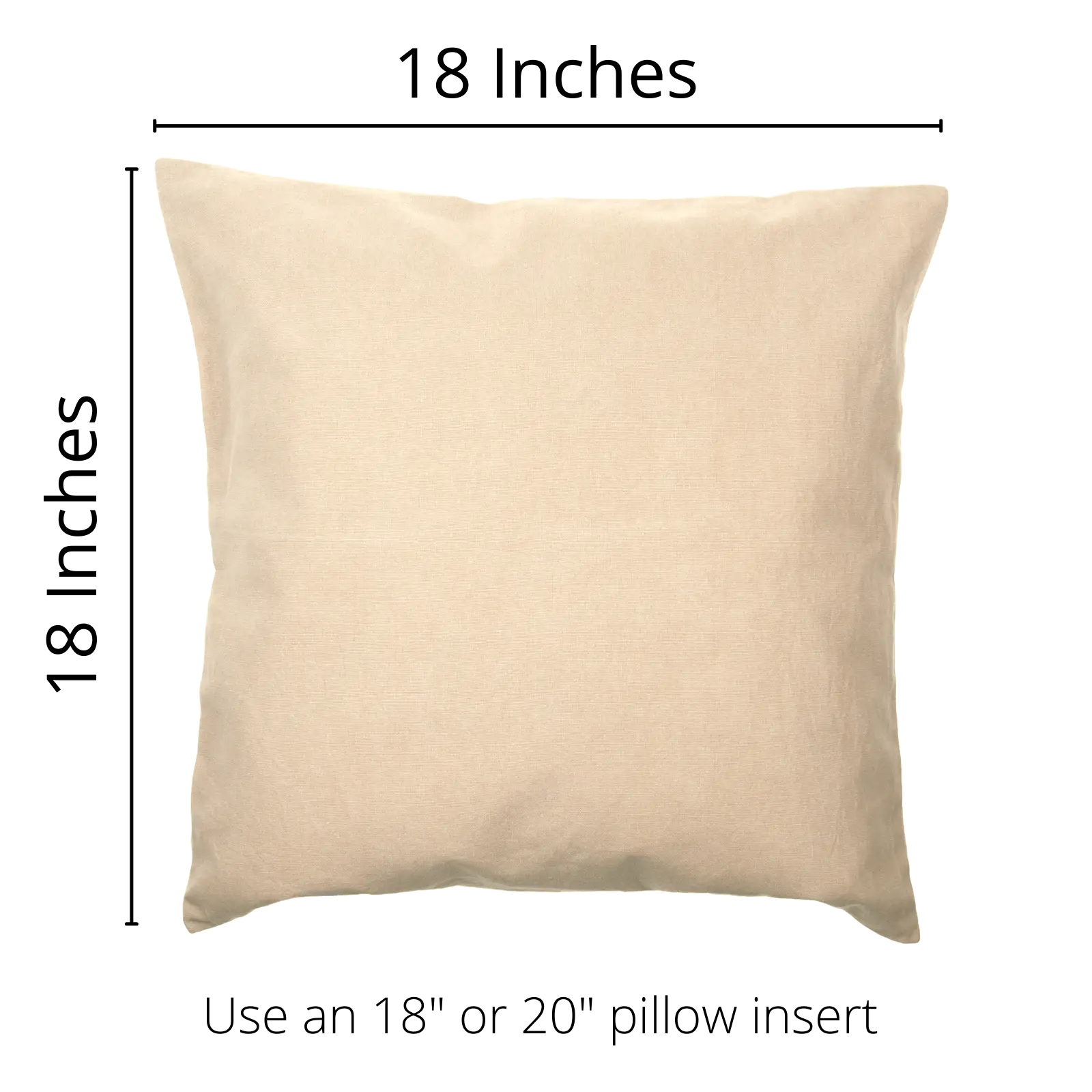 USA Pillow Cover Peach Vanilla